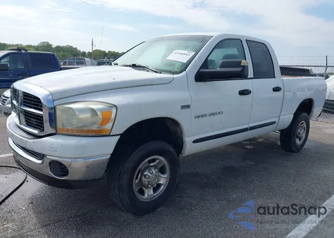 2006 Dodge Ram 2500 Slt/Trx4 Off Road/Sport/Power Wagon z USA, uszkodzony, nr VIN 1D7KS28D56J163208